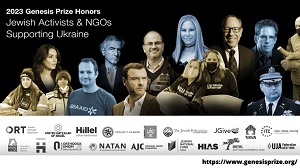 Premio Génesis 2023: activistas y ONG’s judías que han apoyado a Ucrania